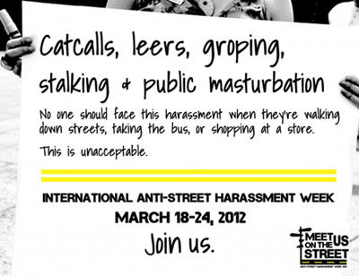 anti-street harassent week 2012